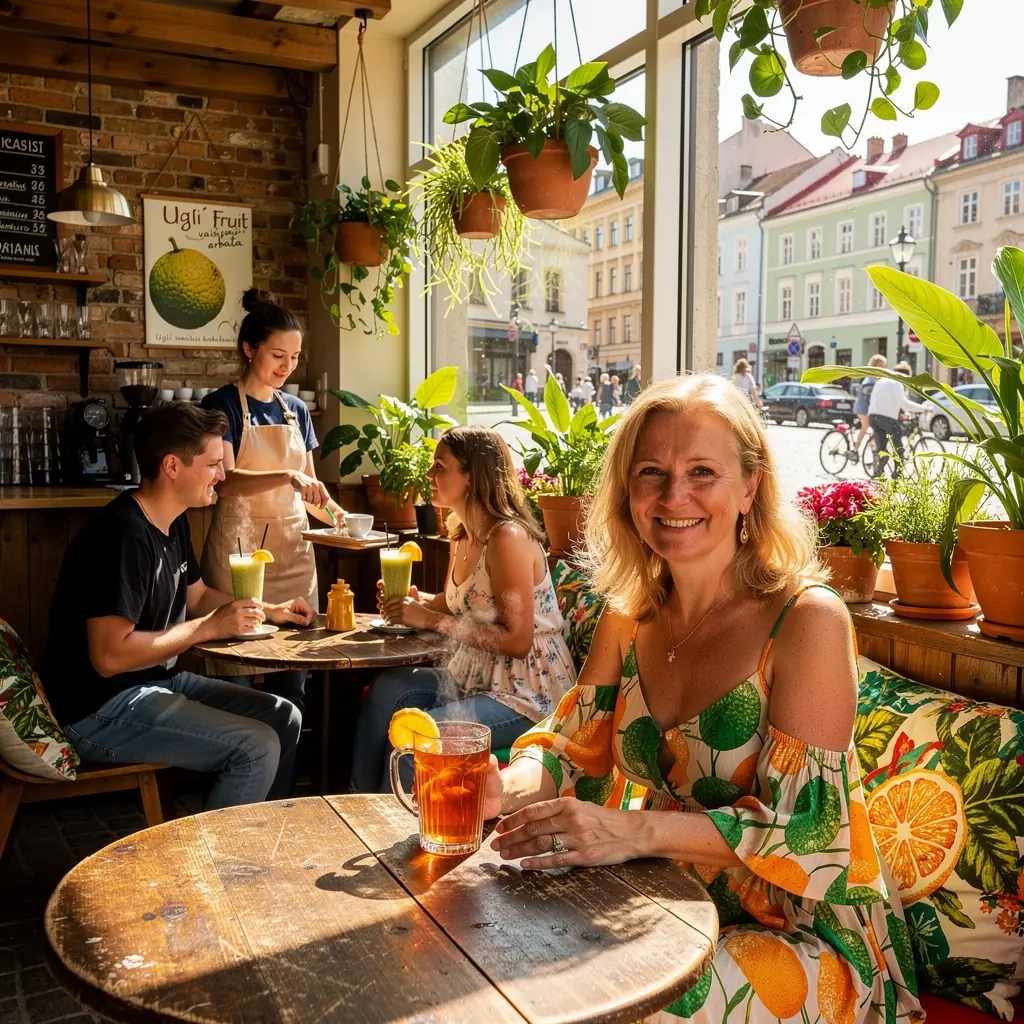 Tropinių augalų lapai, naudojami Ugli vaisių arbatos gamyboje.