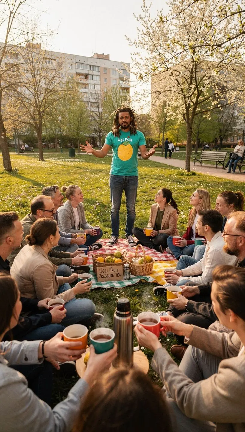 Ugli vaisių arbata su tropiniais ingredientais, skirta kraujospūdžiui palaikyti.